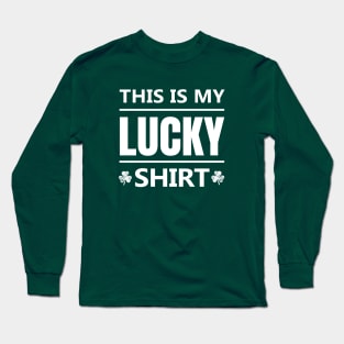 This Is My Lucky Long Sleeve T-Shirt